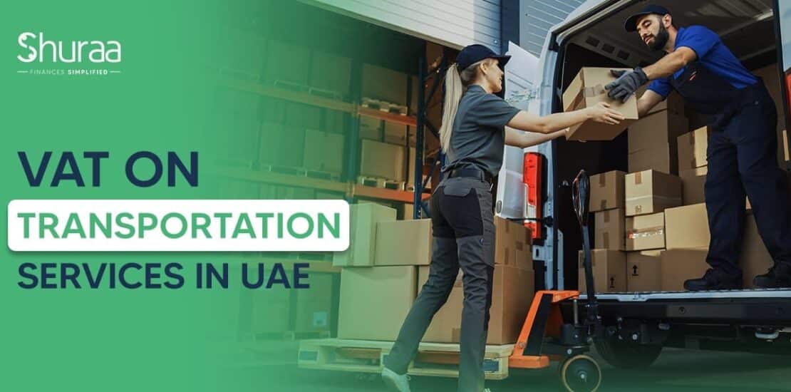 VAT on transportation services in UAE